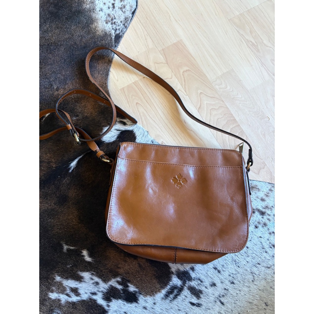 Patricia Nash Nazaire crossbody bag Brown Leather
